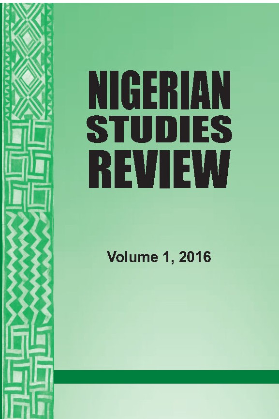 Nigerian Studies Review Volume 1
