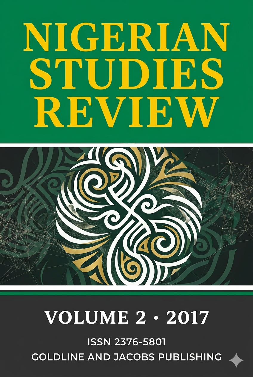 Nigerian Studies Review Volume 2
