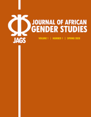 JAGS - Journal of Africana Gender Studies cover