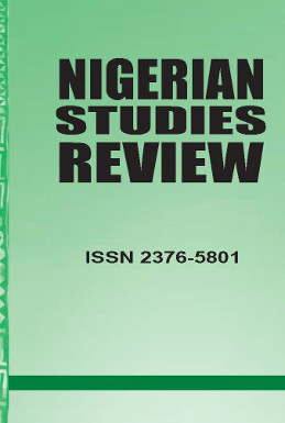 Nigerian Studies Review cover